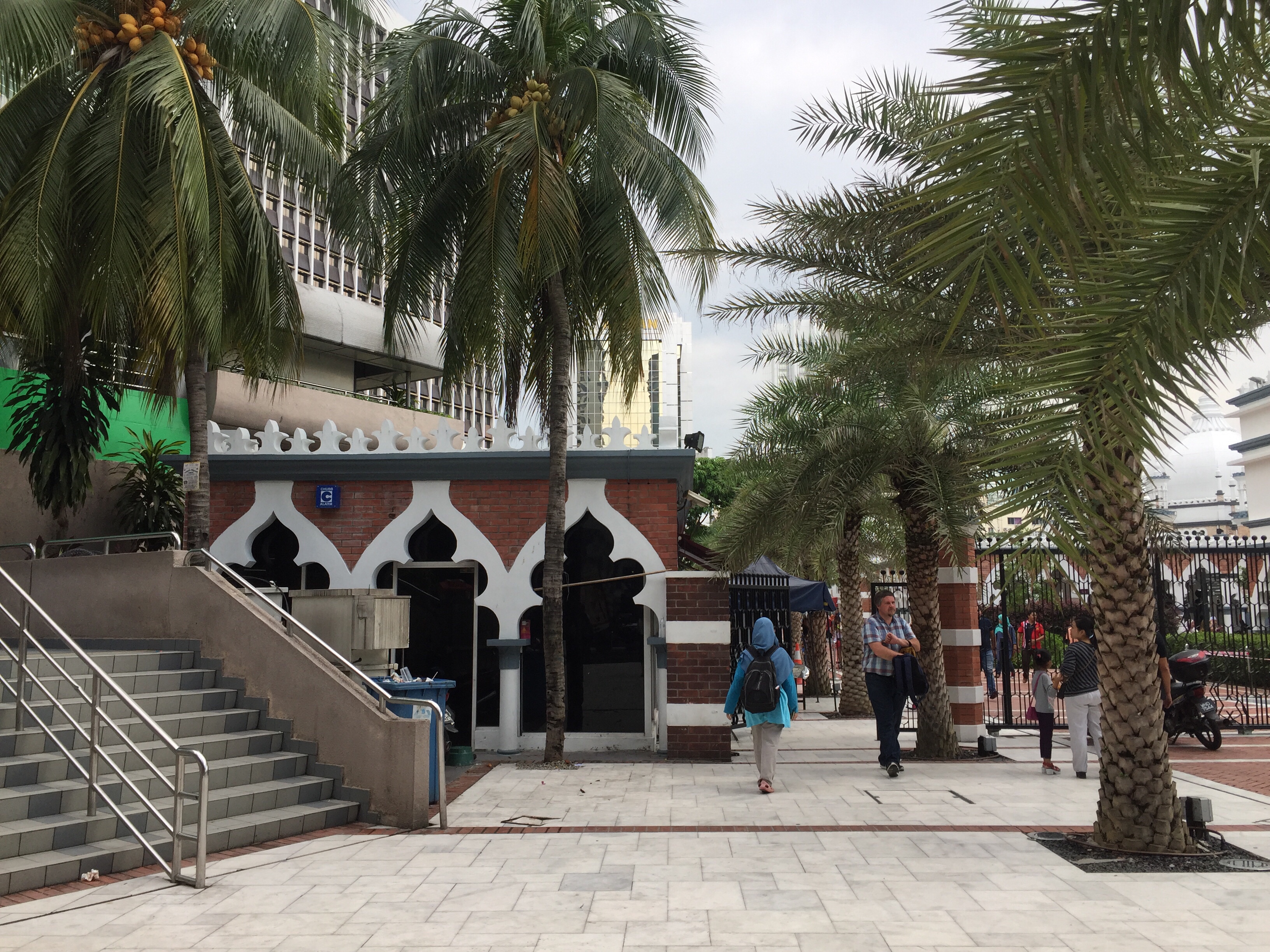 マレーシアクアラルンプールにあるマスジット・ジャメ（モスク）です。