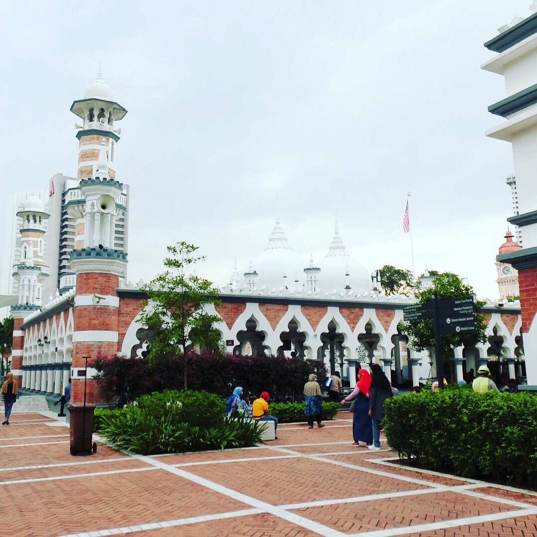 マレーシアクアラルンプールにあるマスジット・ジャメ（モスク）です。