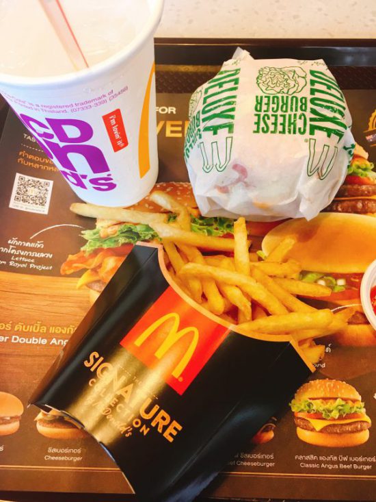 タイ・バンコクのマクドナルド