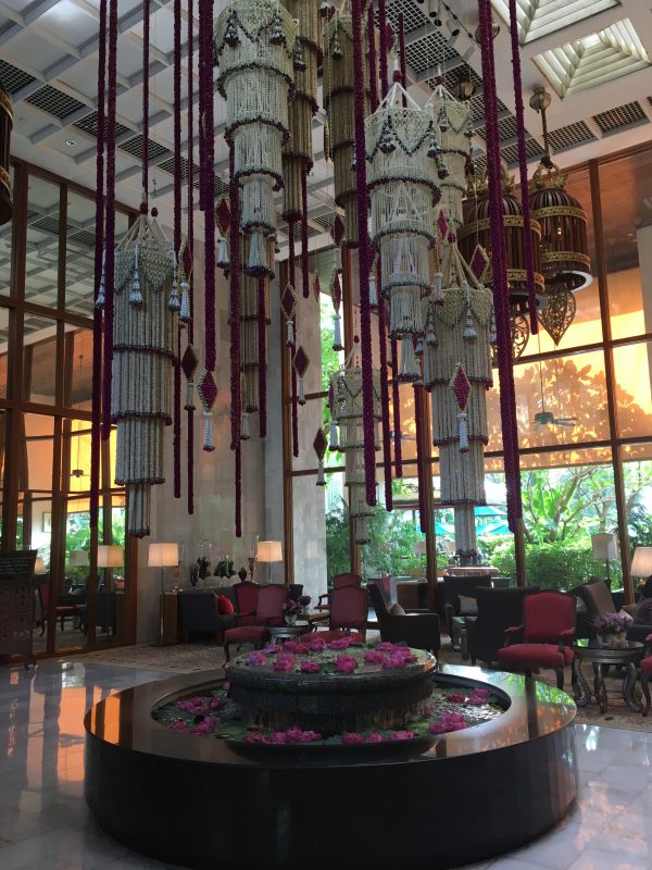 バンコクのマンダリンオリエンタルホテルです
